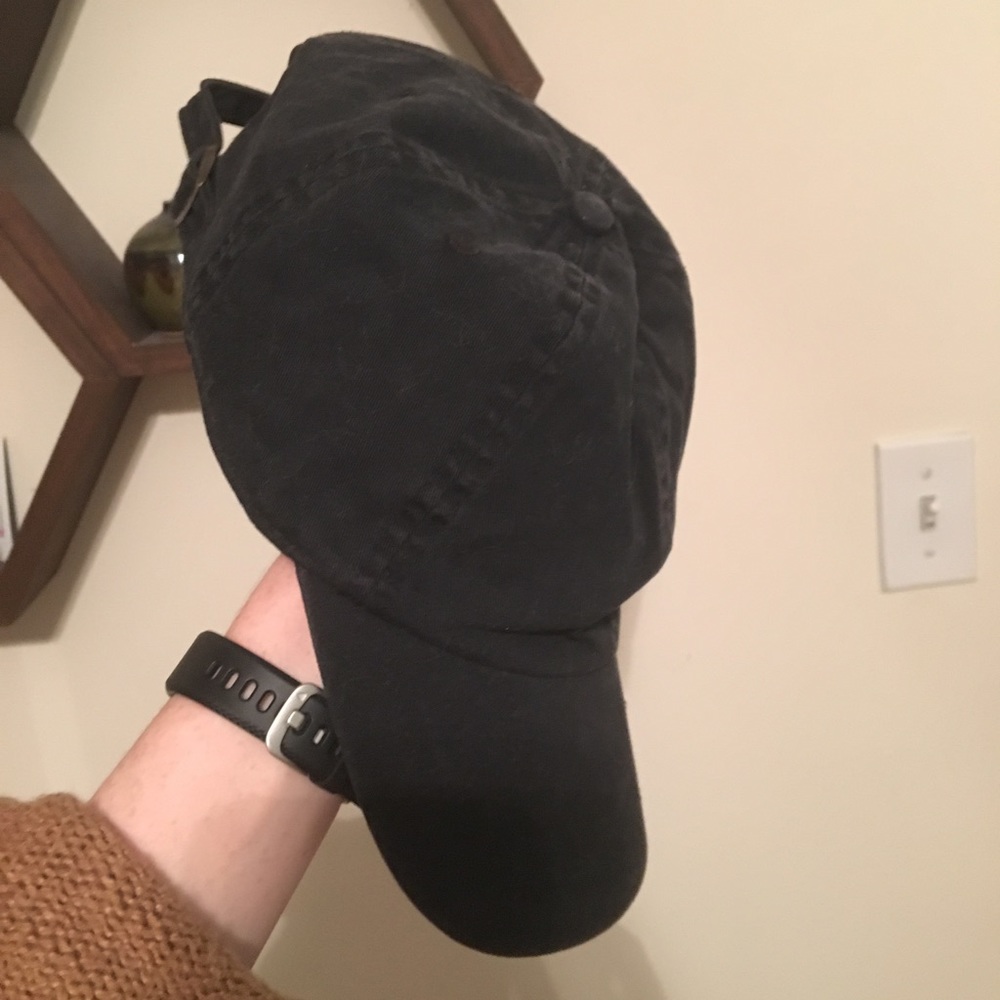 Urban Outfitters Navy Hat with Buckle for resizing